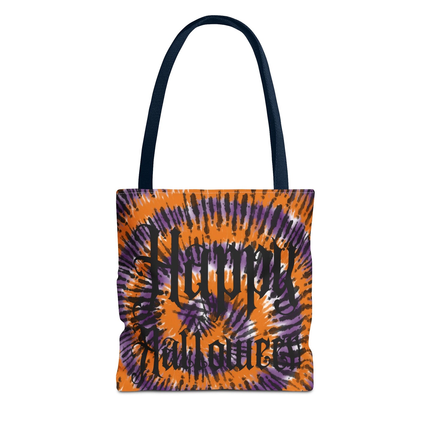 Happy Halloween Tie Dye Tote Bag