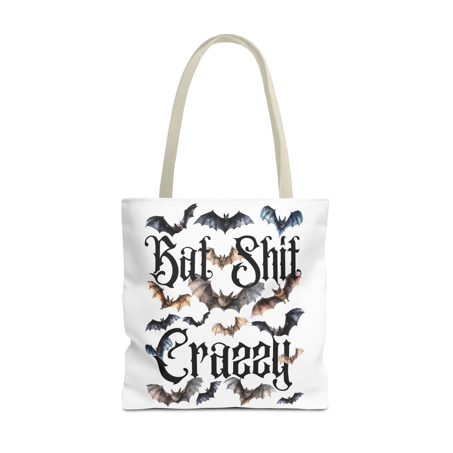 Bat Shit Crazy Halloween Tote Bag