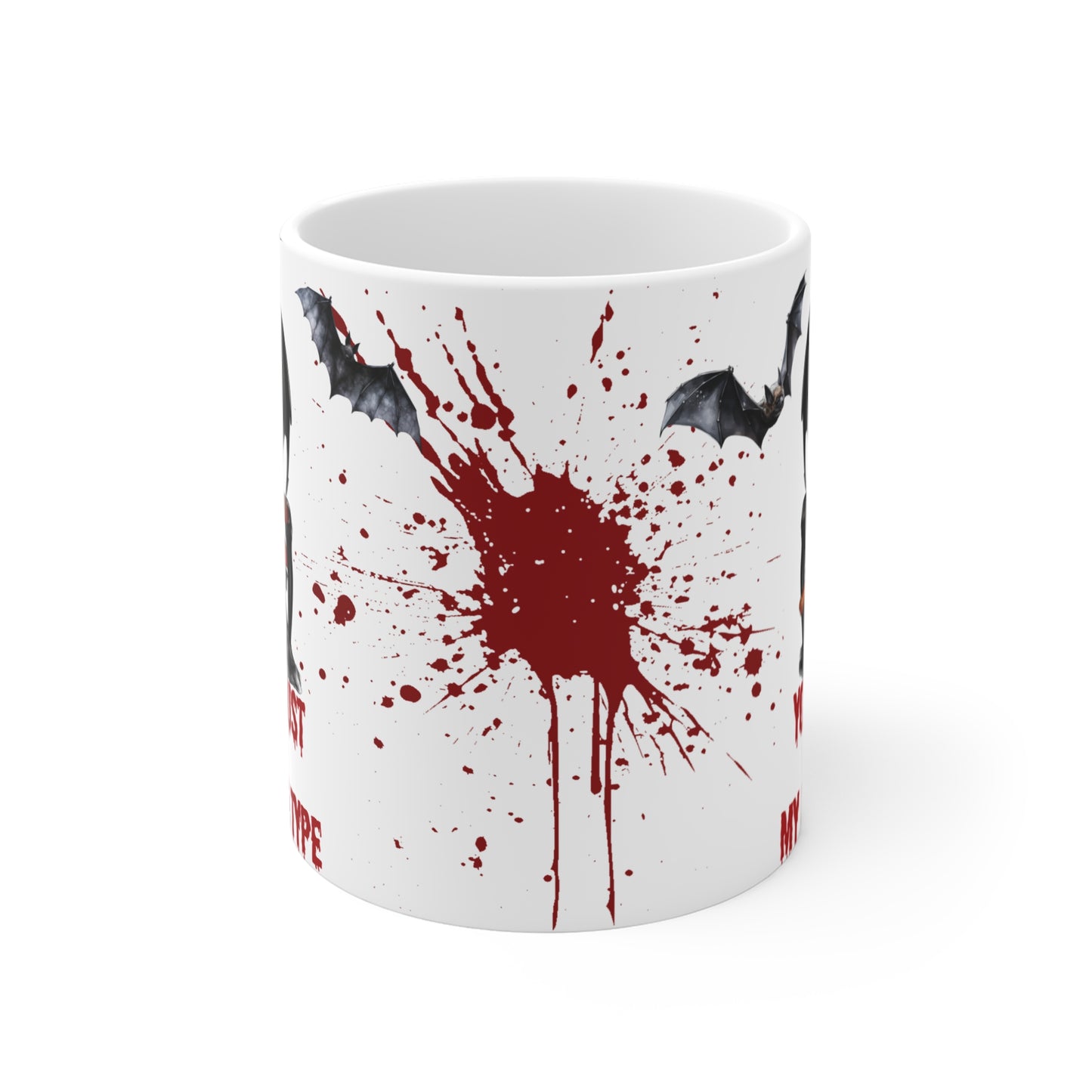 My Blood Type Halloween Mug 11oz