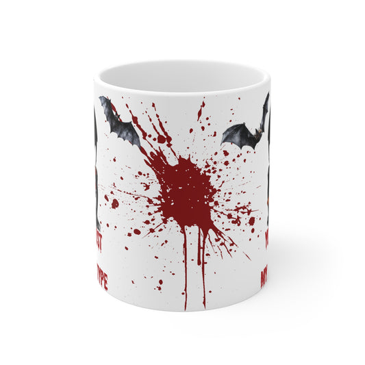 My Blood Type Halloween Mug 11oz