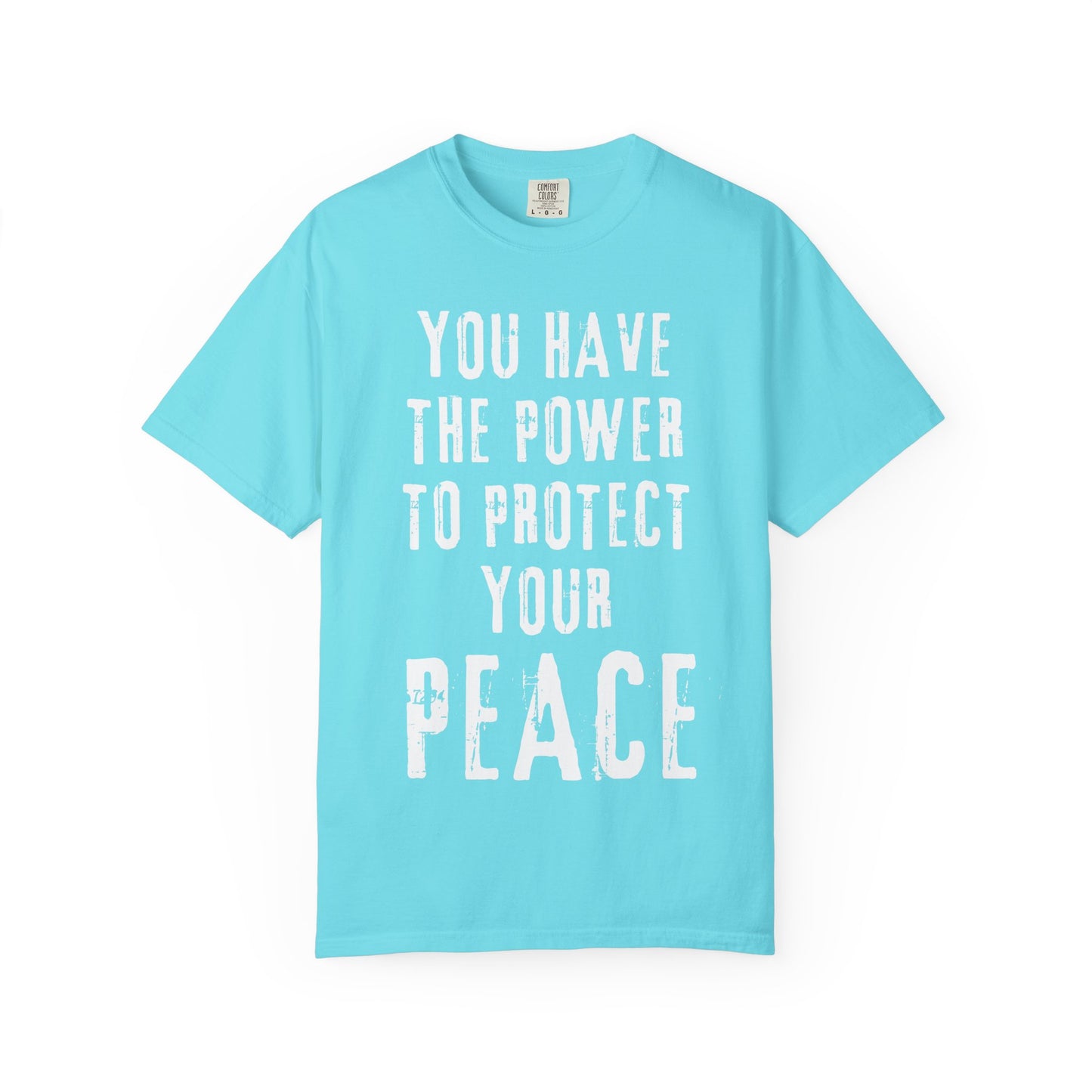 Empowered Peace Tee Unisex Garment-Dyed