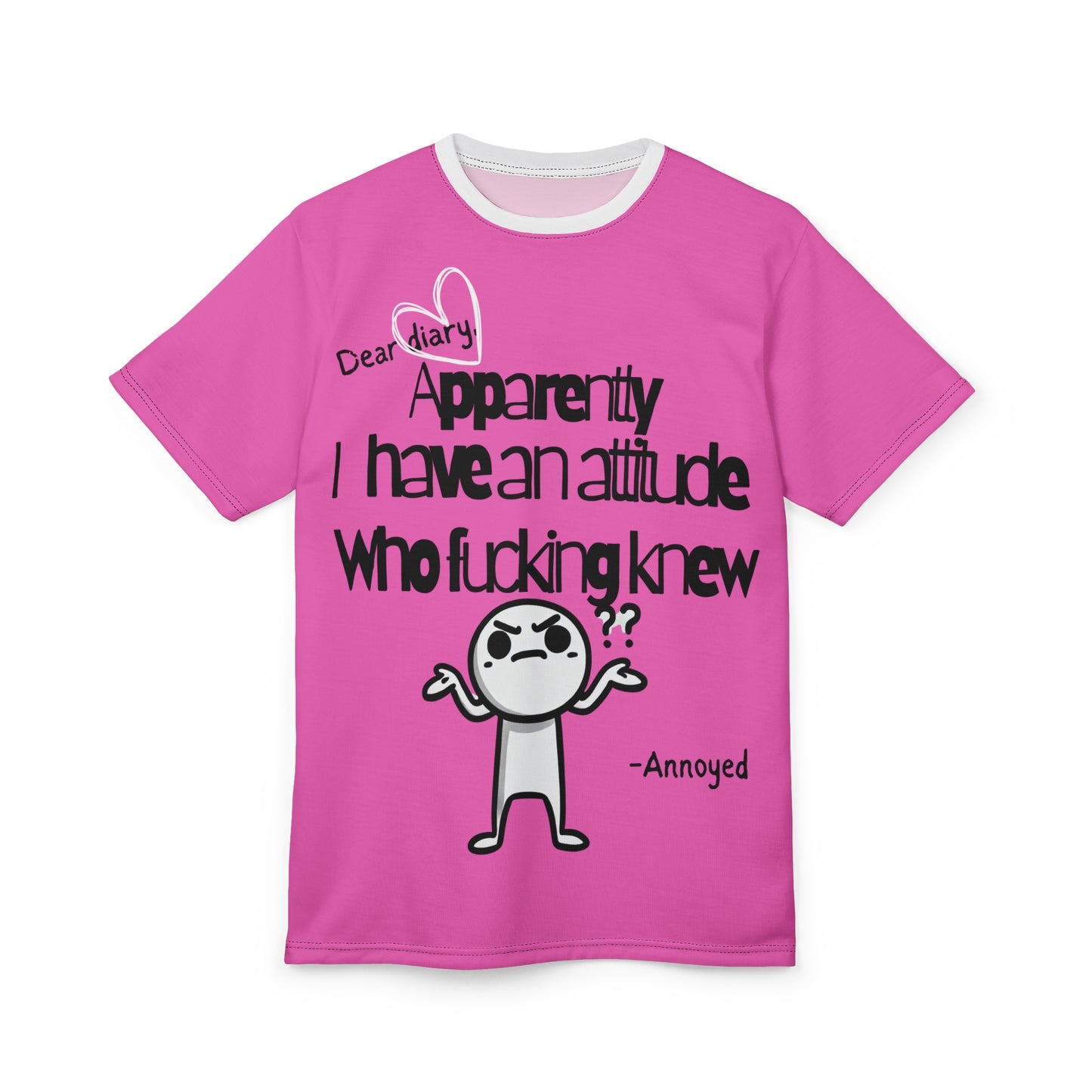 Unapologetically Annoyed Graphic Tee (AOP)