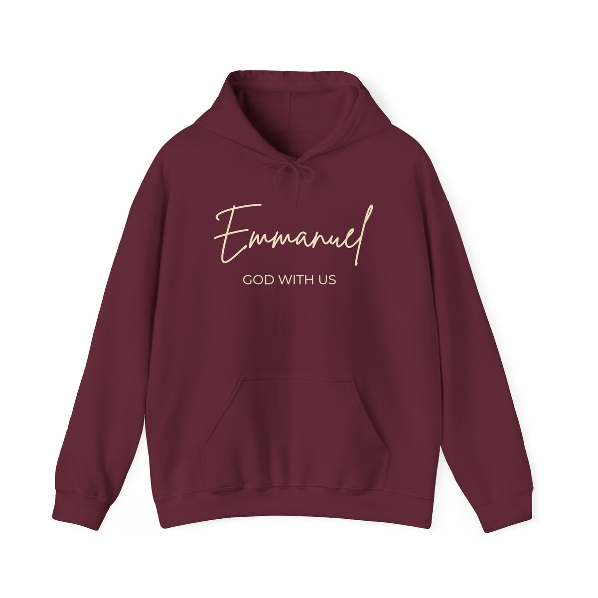 Emmanuel Hoodie – Maroon & Forest Green