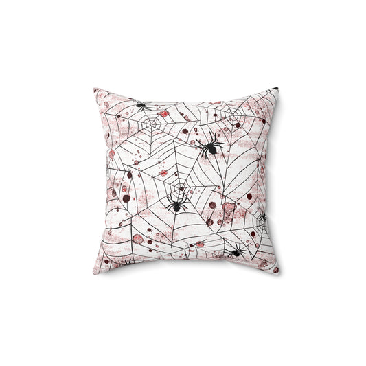 Spun Web Throw Pillow