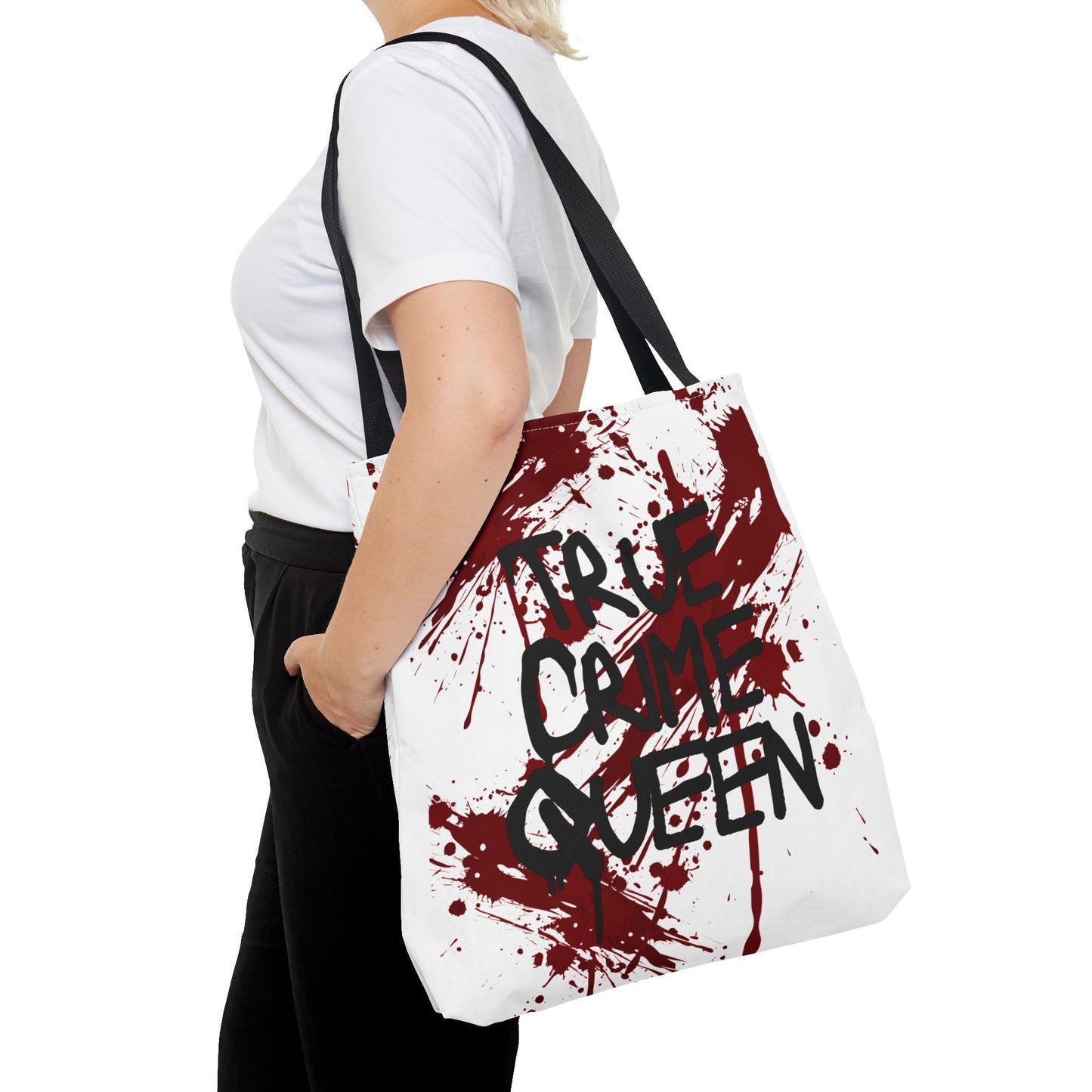 True Crime Halloween Tote Bag