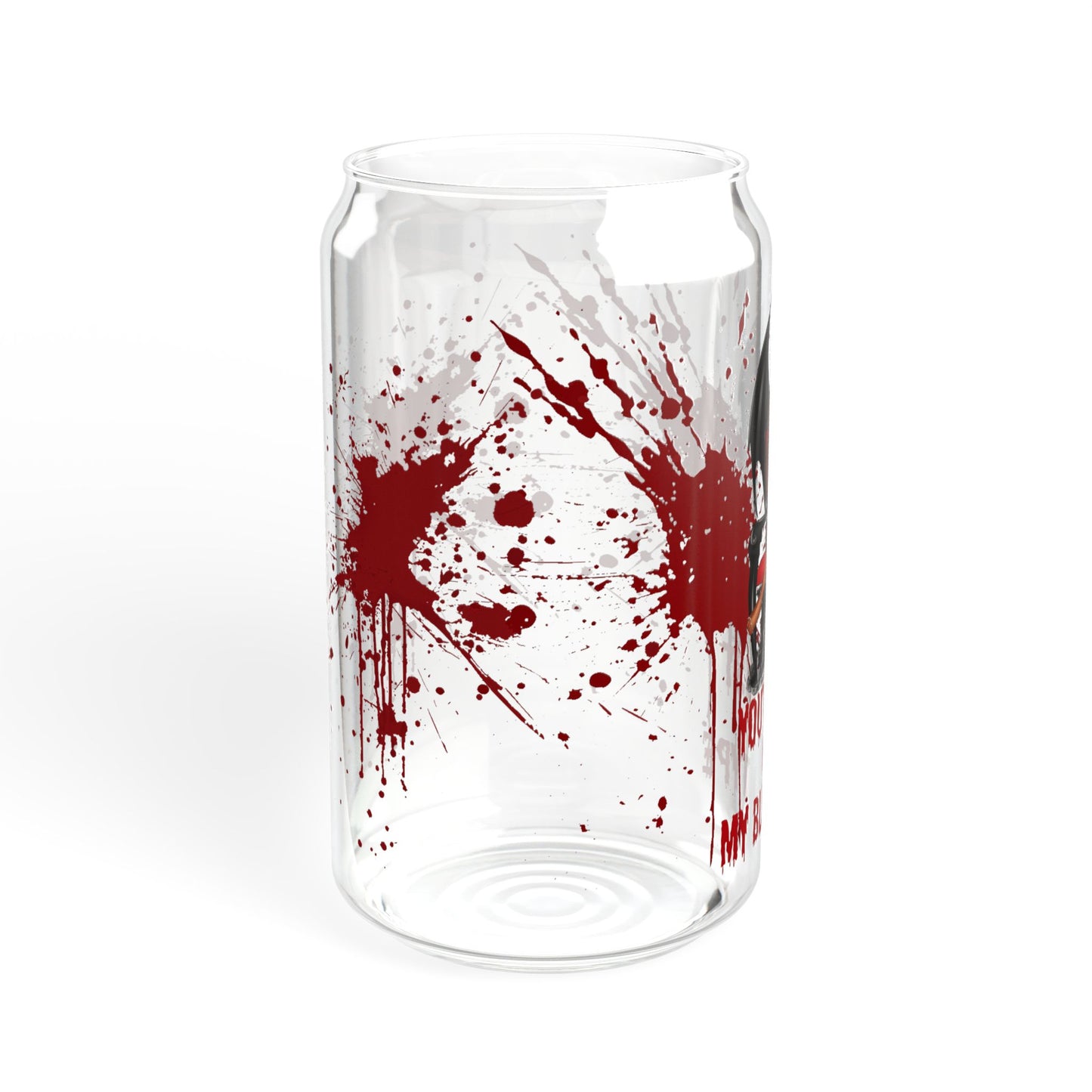 My Blood Type Halloween Sipper Glass, 16oz