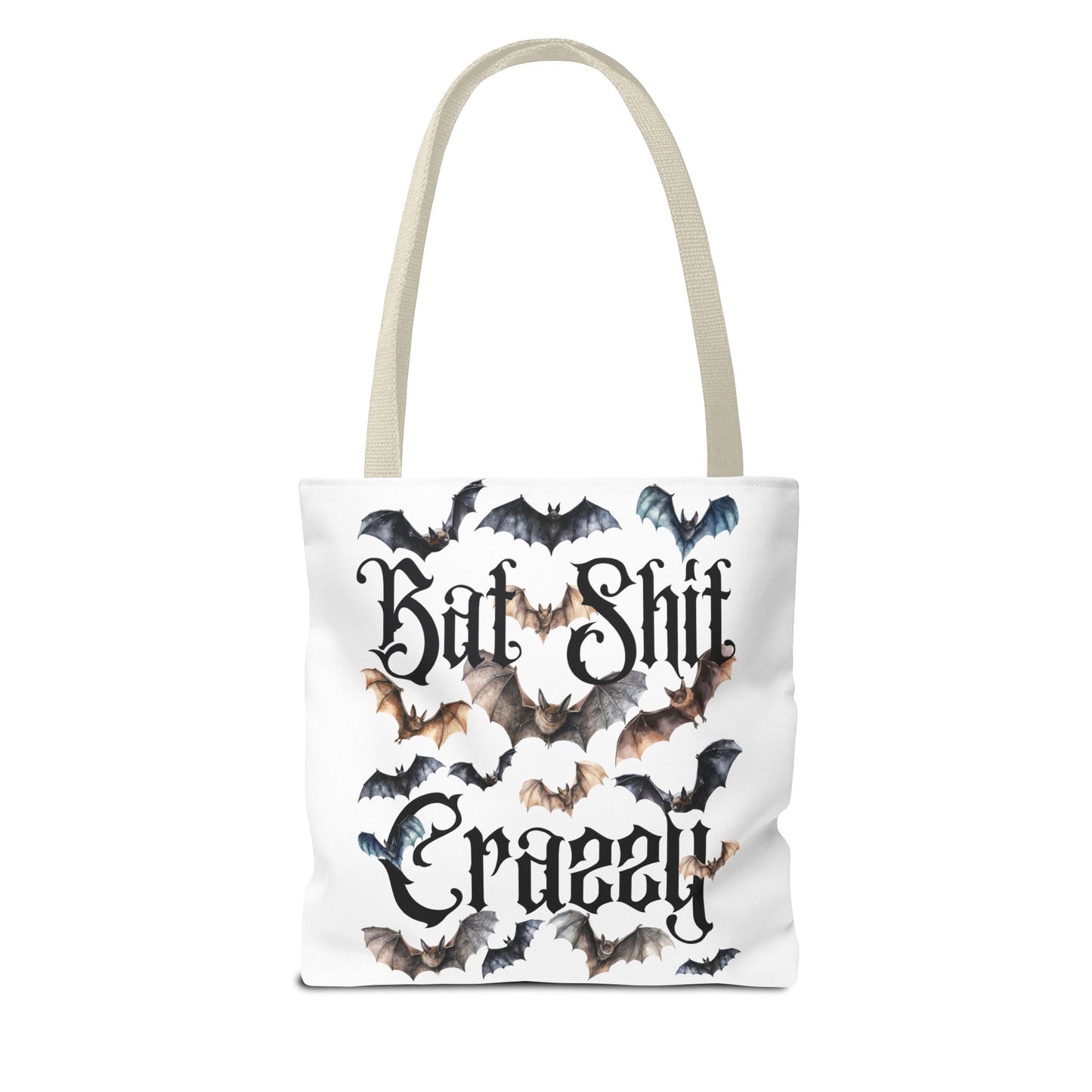 Bat Shit Crazy Halloween Tote Bag