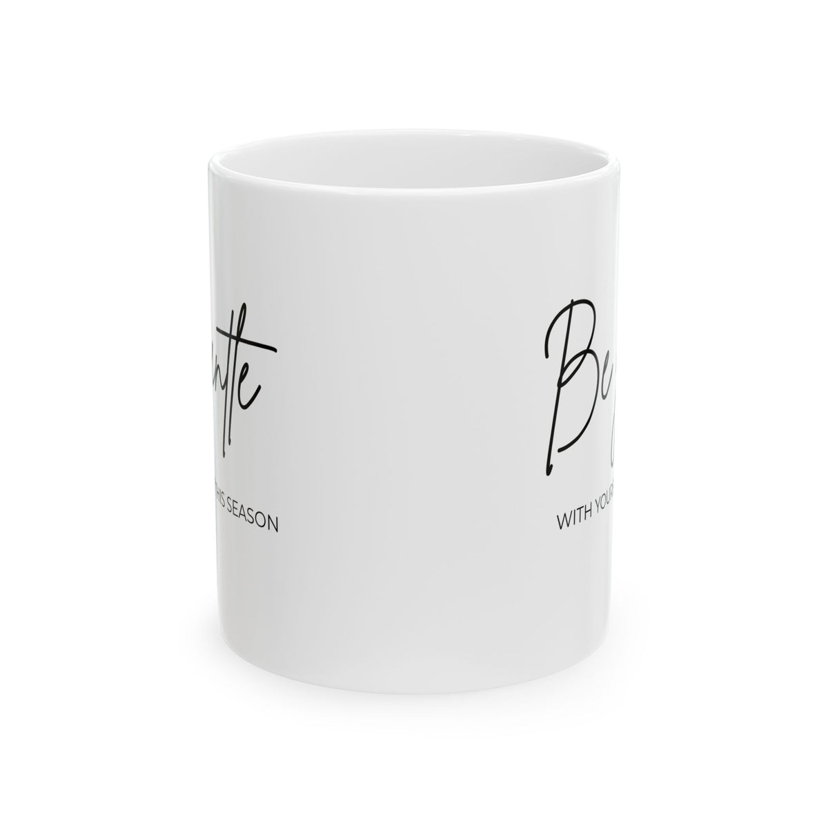 Belette Script Ceramic Mug – 11oz