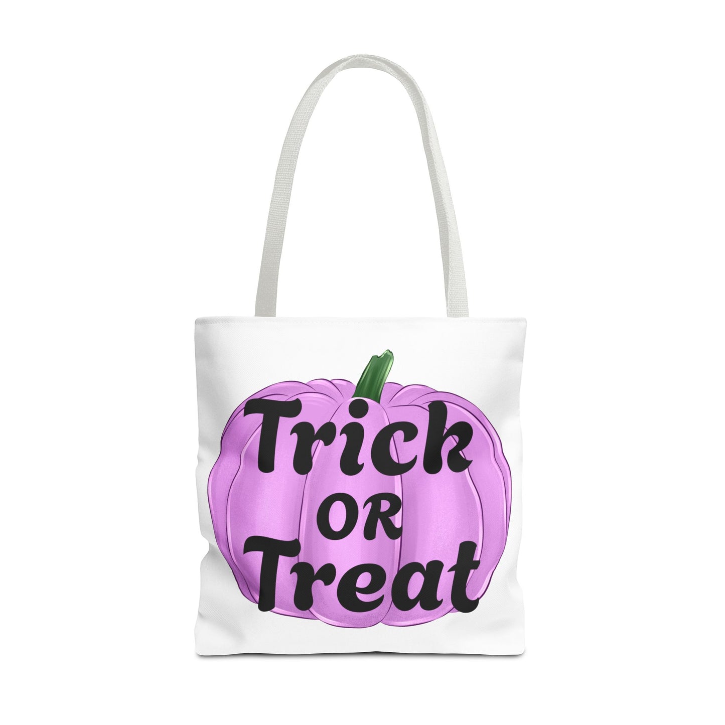 Purple Pumpkin Halloween Tote Bag