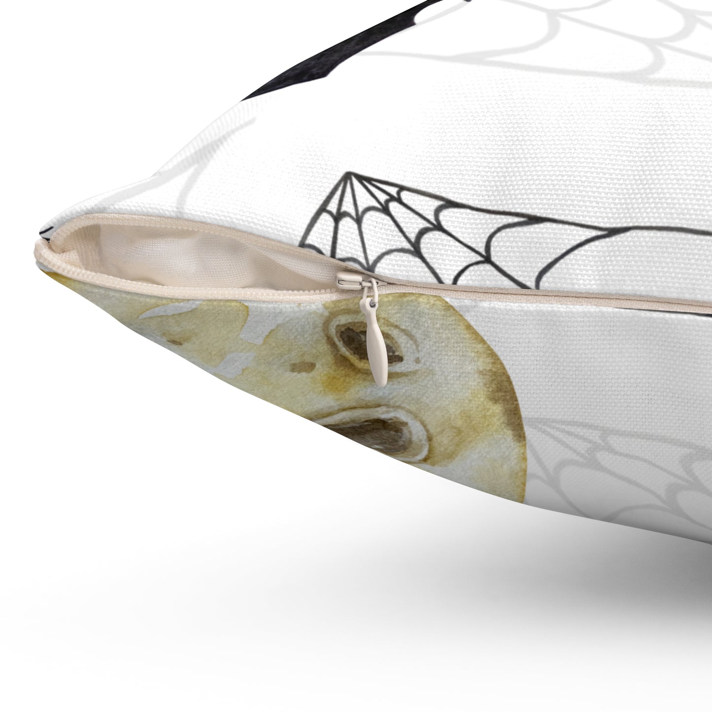 Full Moon Halloween Pillow Spun Polyester Square