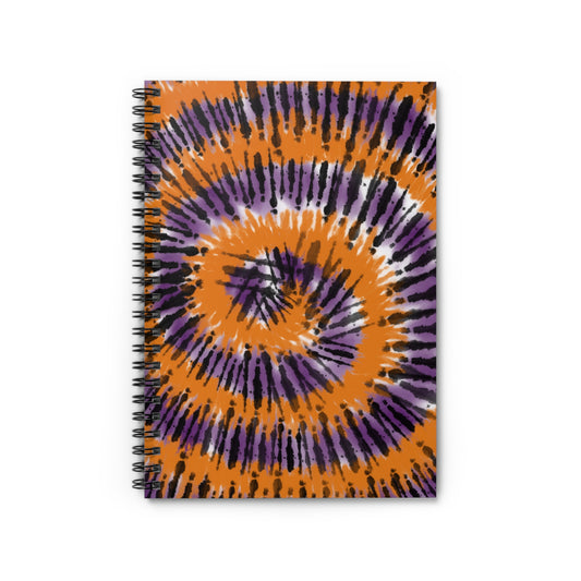Tie Dye Spiral Notebook - Ruled Line