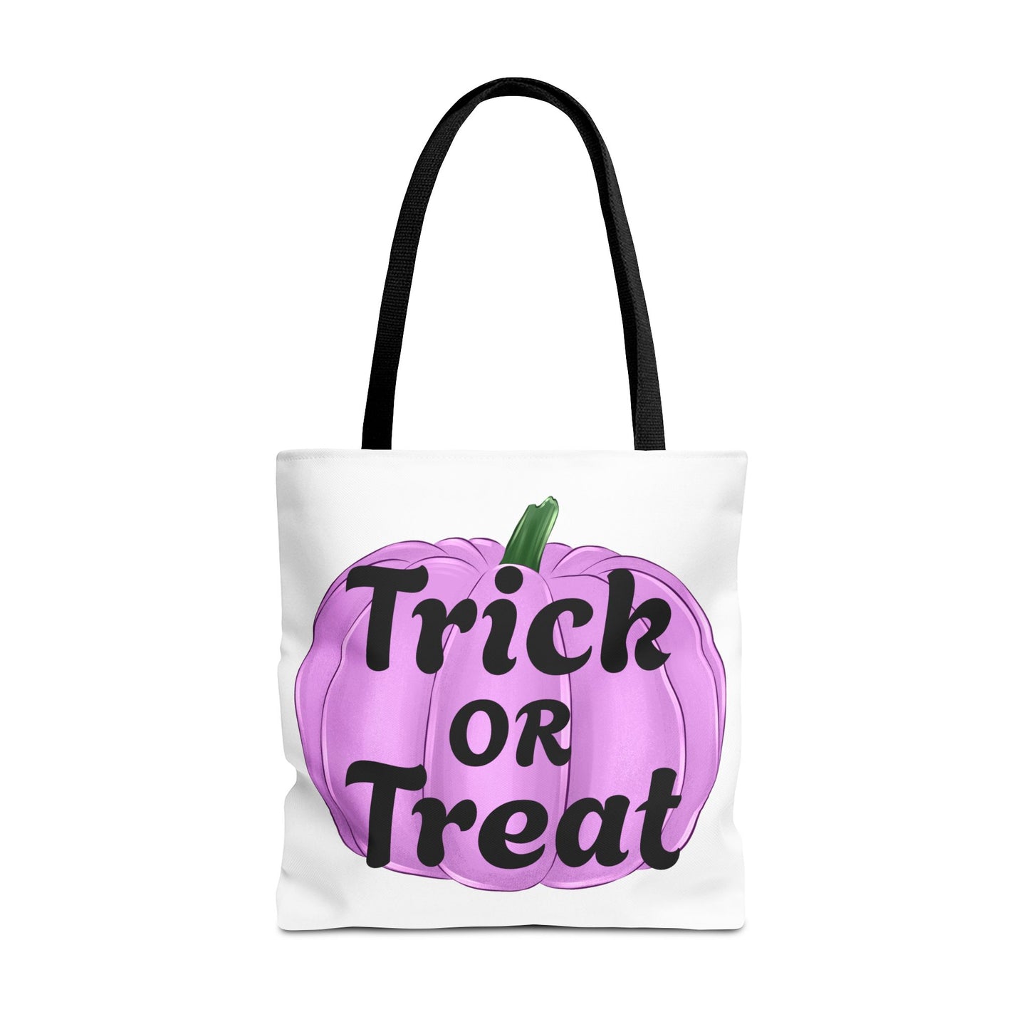 Purple Pumpkin Halloween Tote Bag