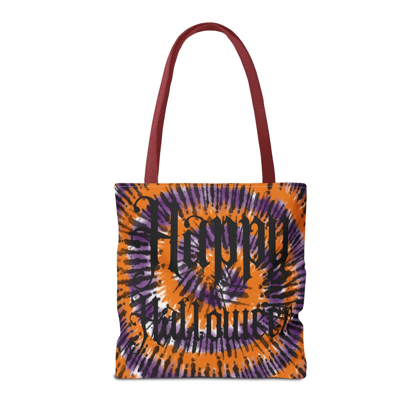 Happy Halloween Tie Dye Tote Bag