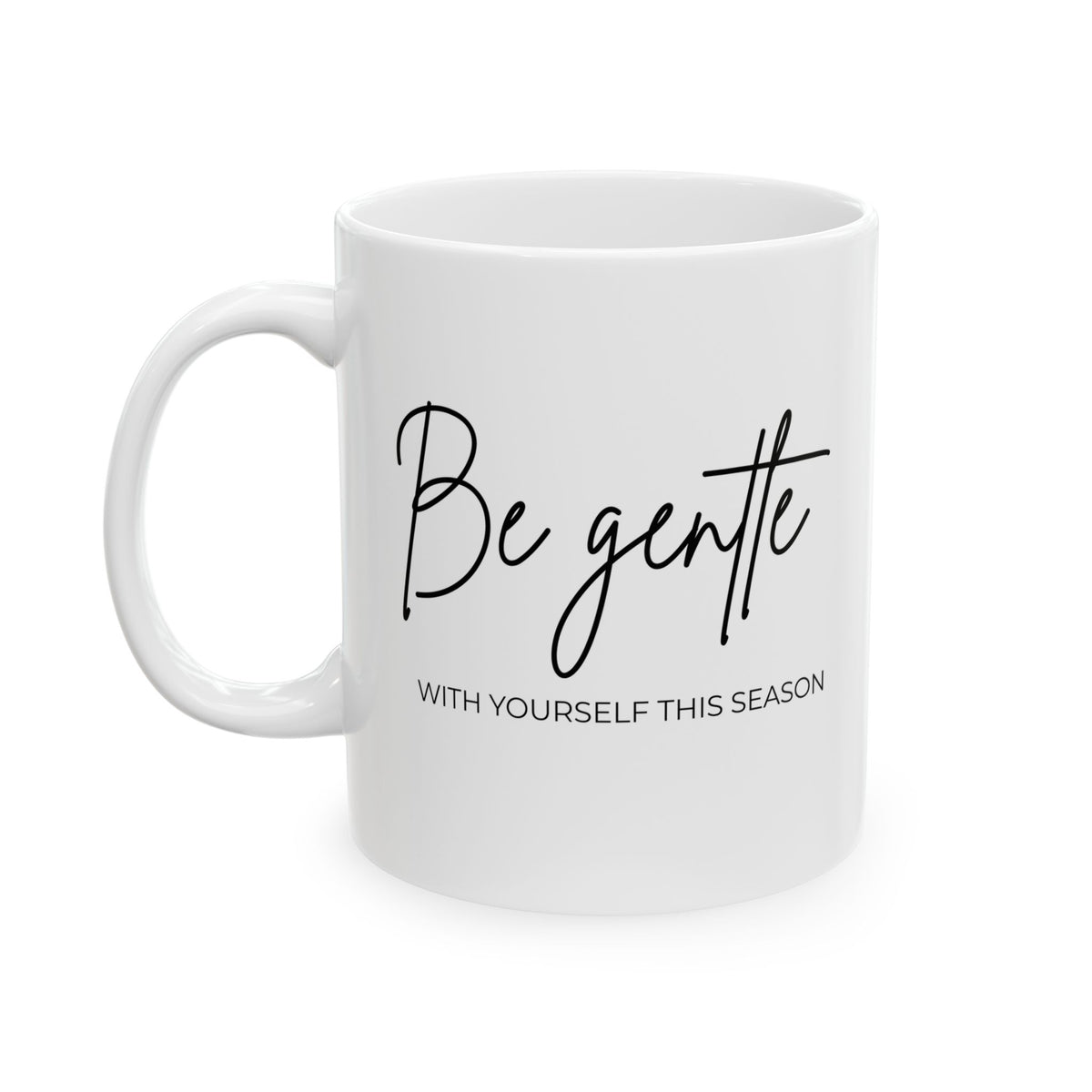 Belette Script Ceramic Mug – 11oz