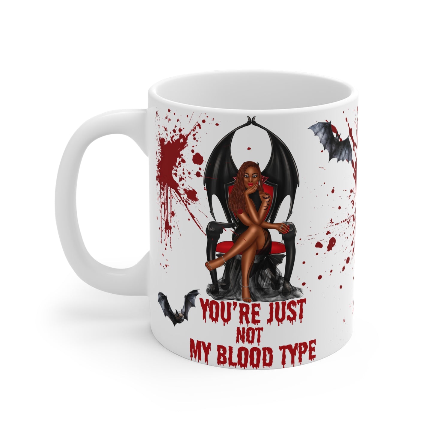 My Blood Type Halloween Mug 11oz