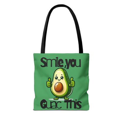 Smile & Guac Book Tote