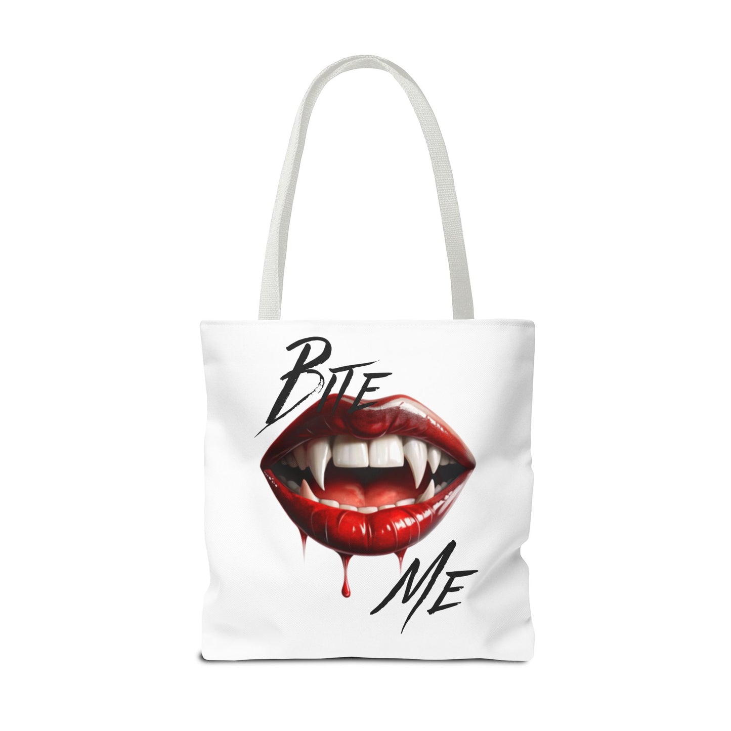 Bite Me Halloween Tote Bag