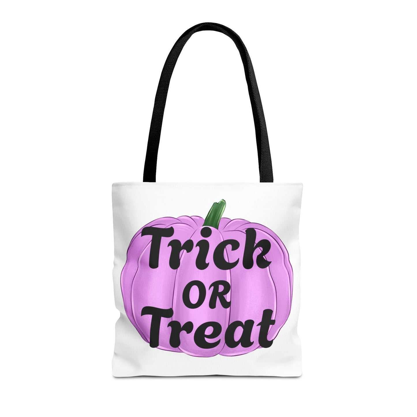 Purple Pumpkin Halloween Tote Bag