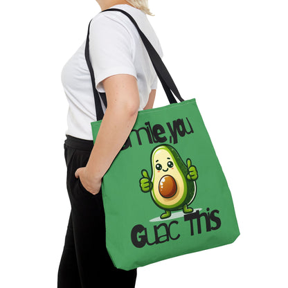 Smile & Guac Book Tote