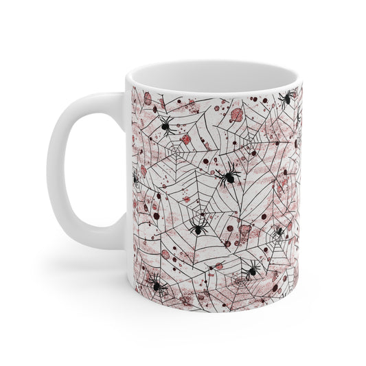 Spun Web Ceramic Mug 11oz