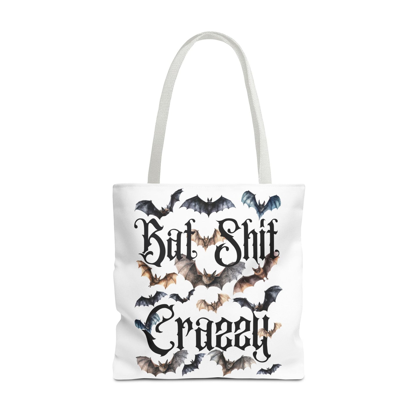 Bat Shit Crazy Halloween Tote Bag