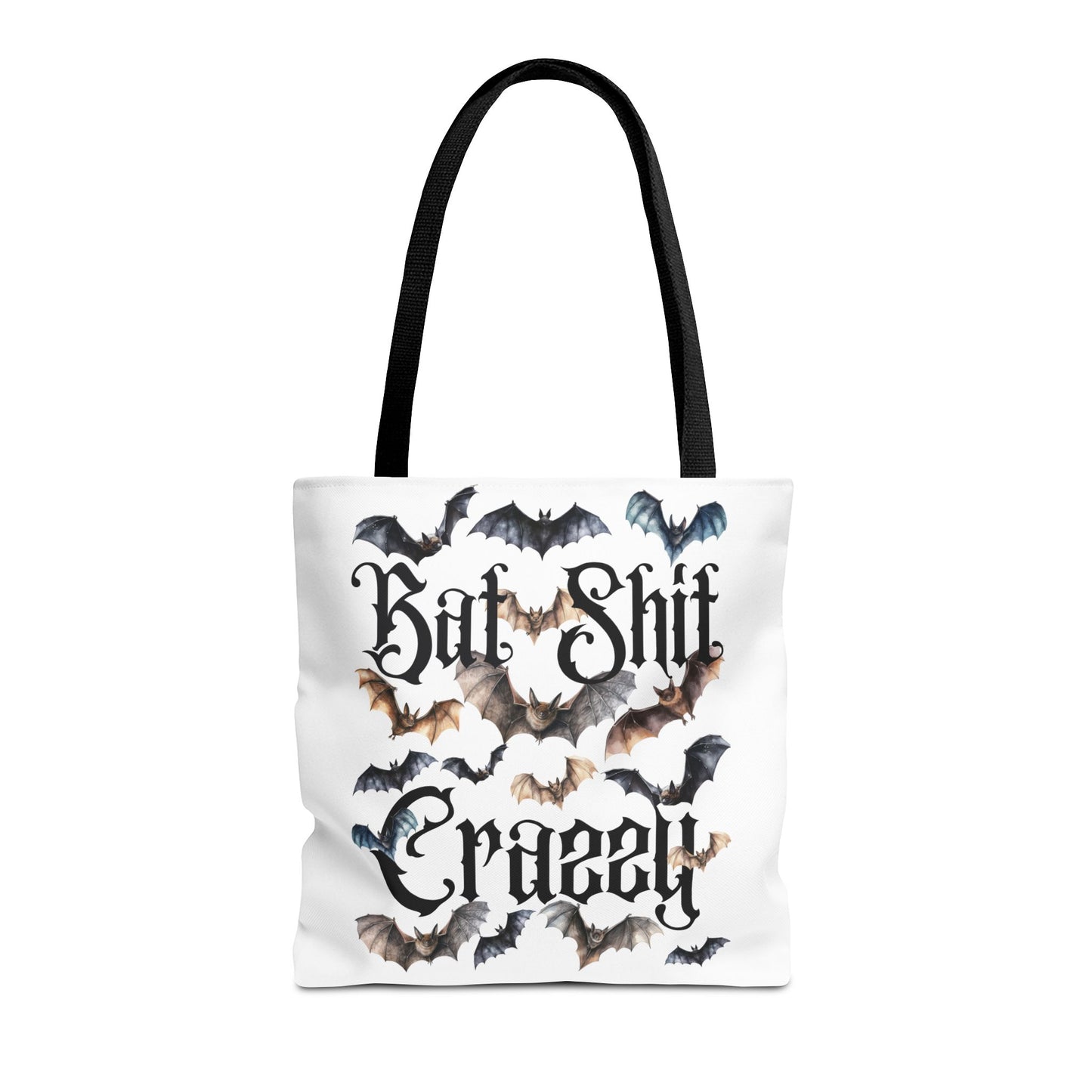 Bat Shit Crazy Halloween Tote Bag