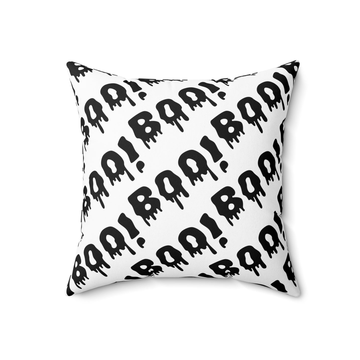 BOO! Halloween Pillow Spun Polyester Square