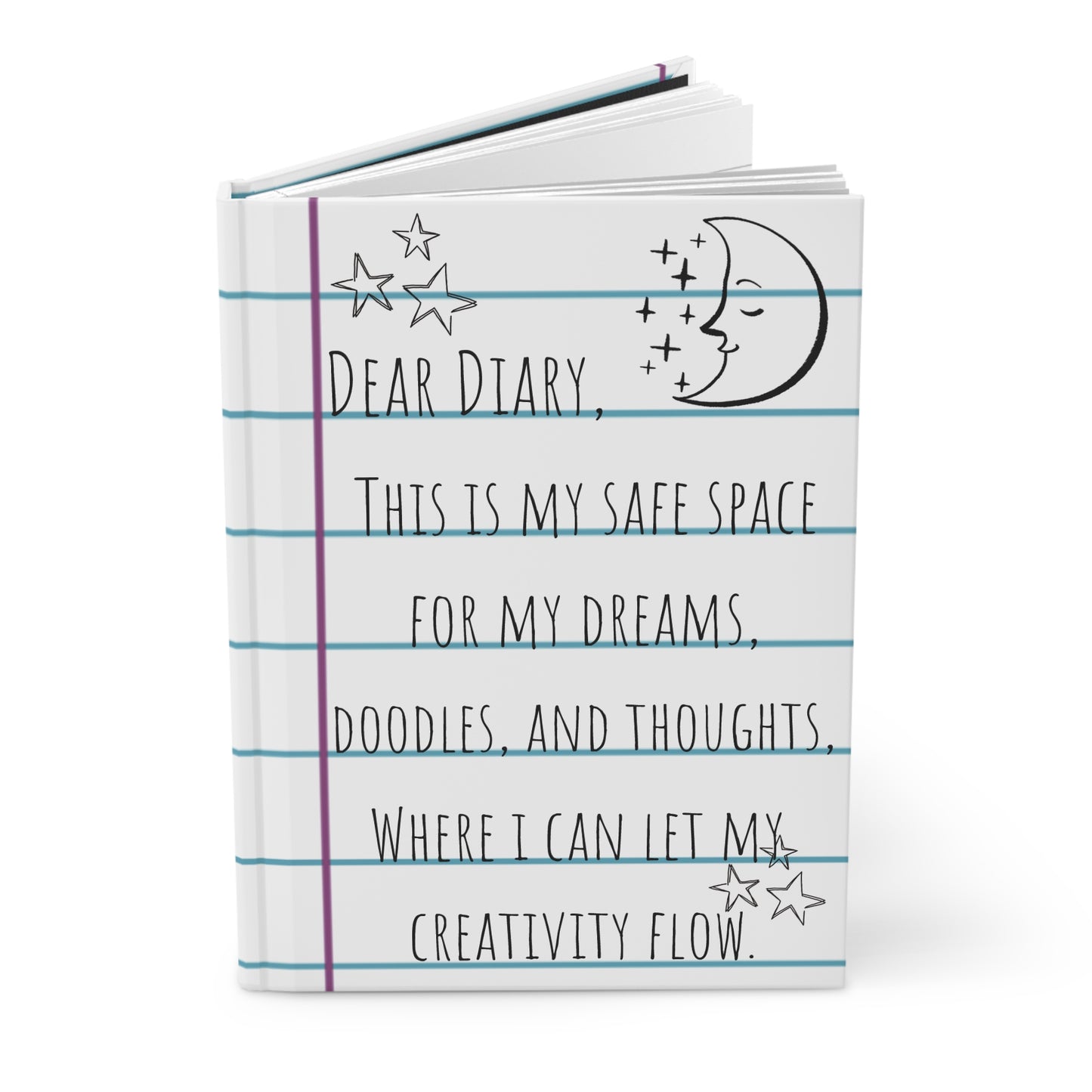 Dreamscape Diary - hardcover with lined pages