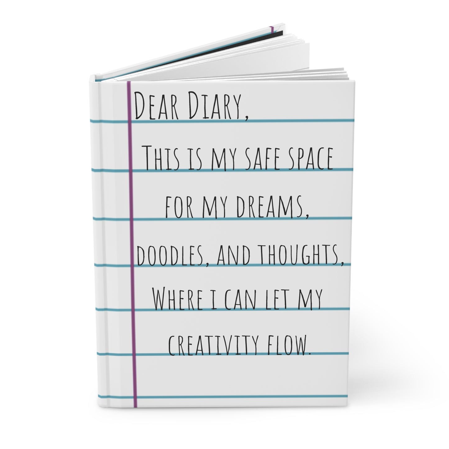 Lined Hardcover Journal for Students & Writers