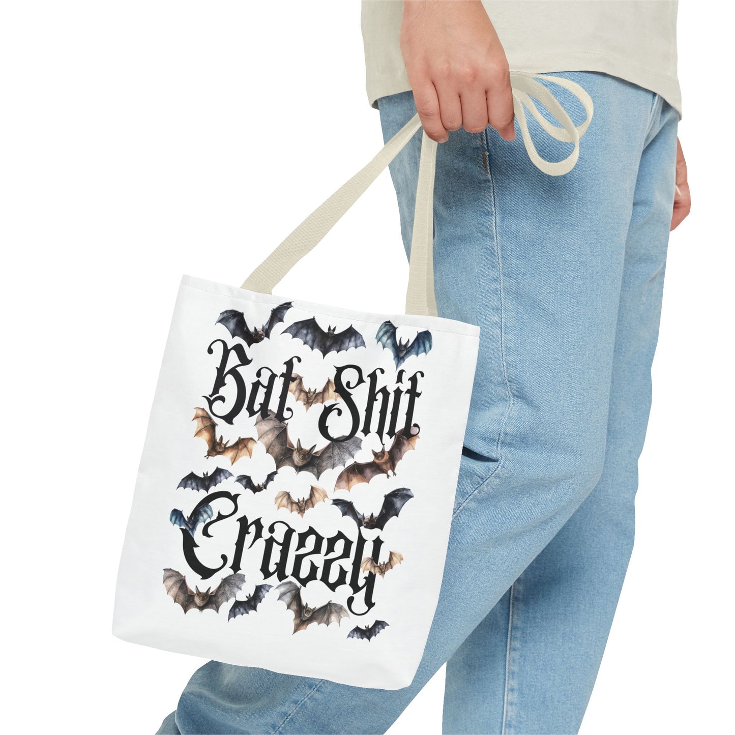 Bat Shit Crazy Halloween Tote Bag