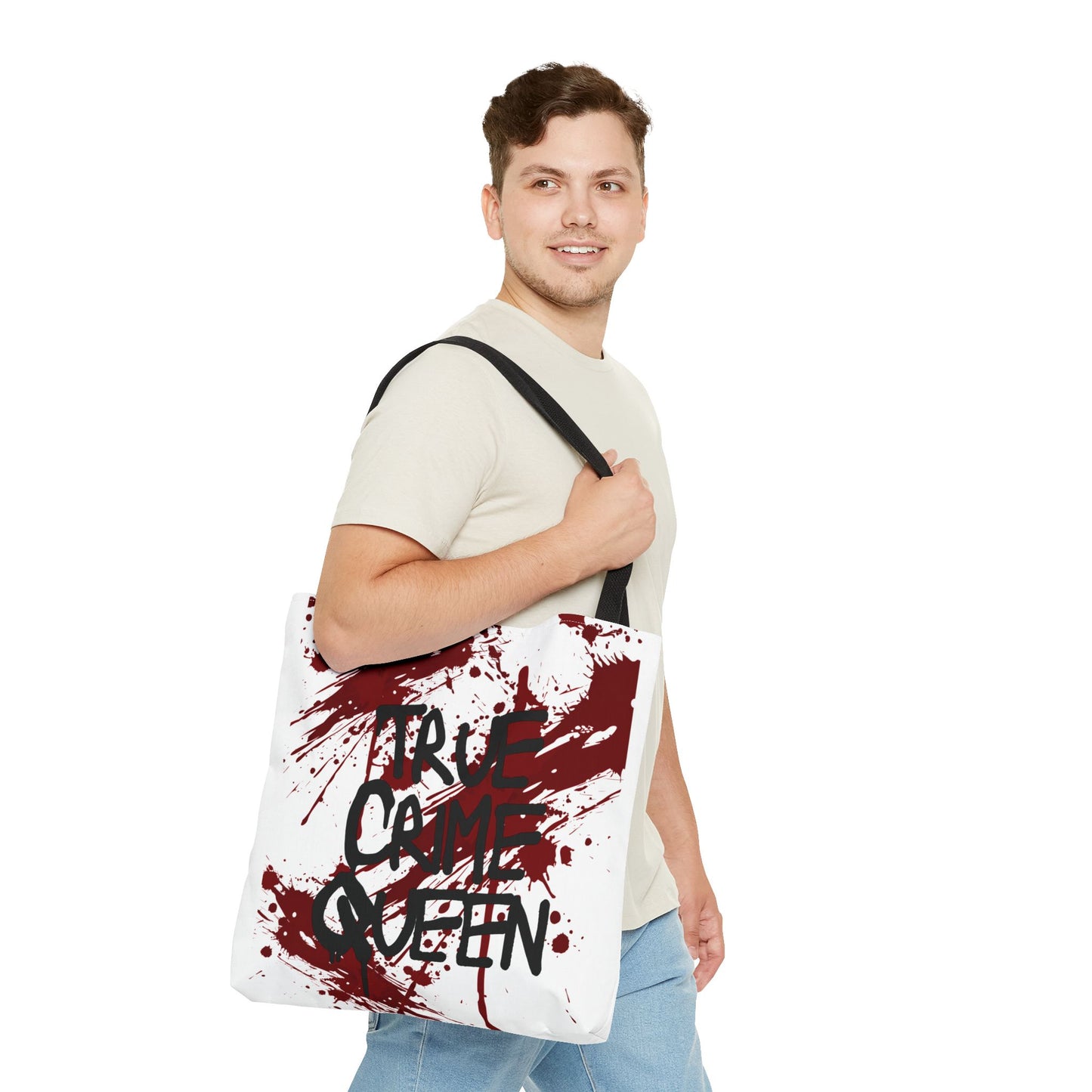 True Crime Halloween Tote Bag