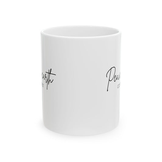 Peace on Earth Ceramic Mug – 11oz