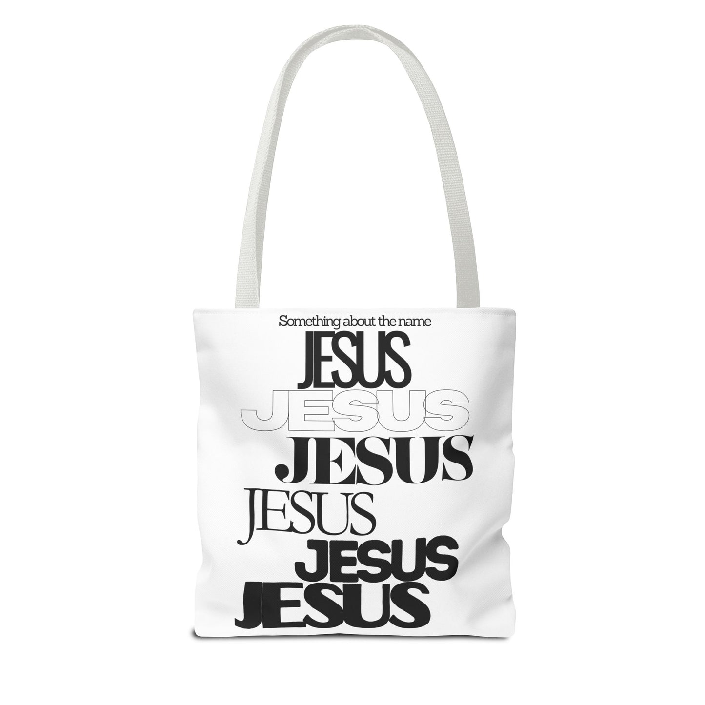 In His Name Book Tote (AOP)