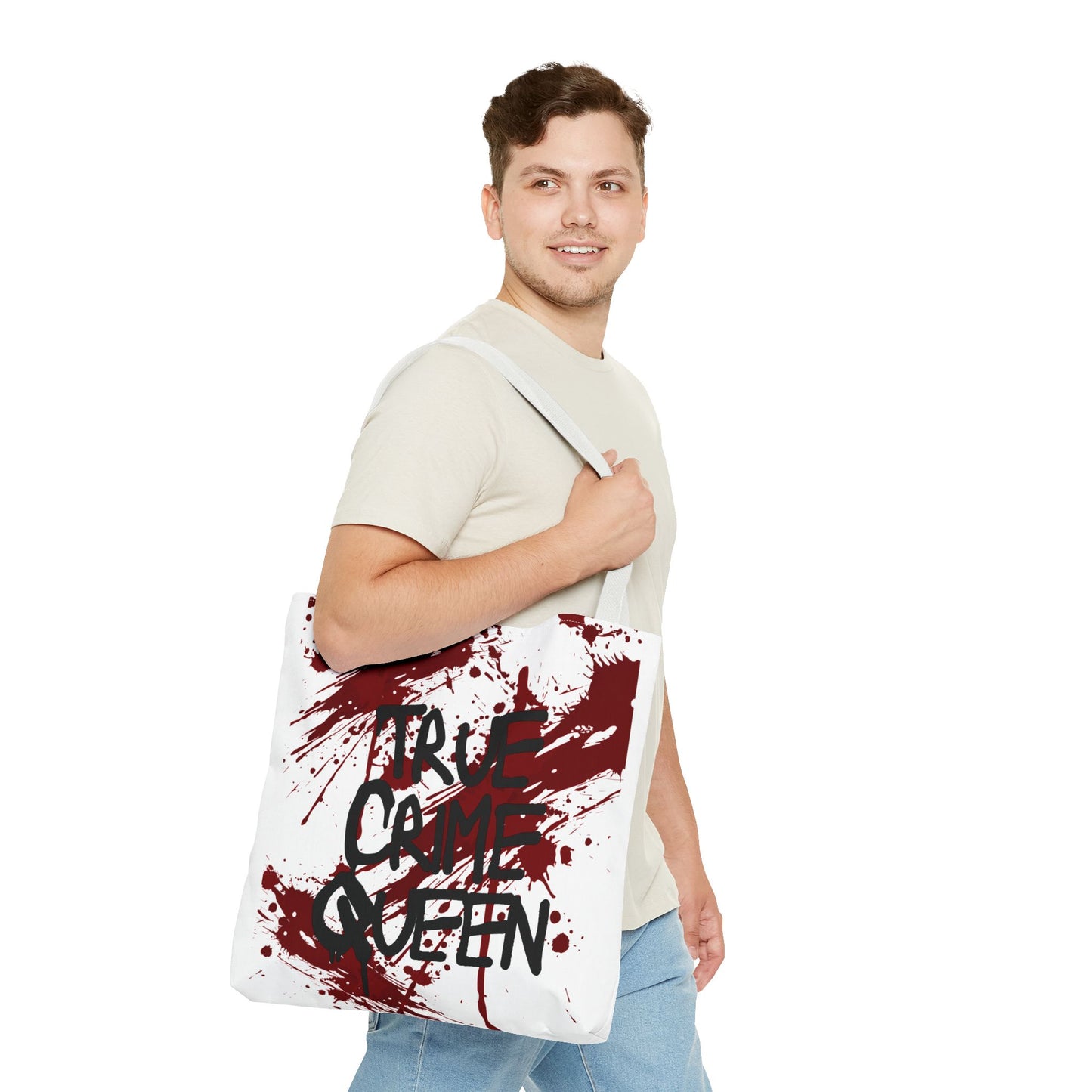 True Crime Halloween Tote Bag