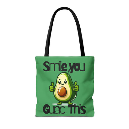 Smile & Guac Book Tote