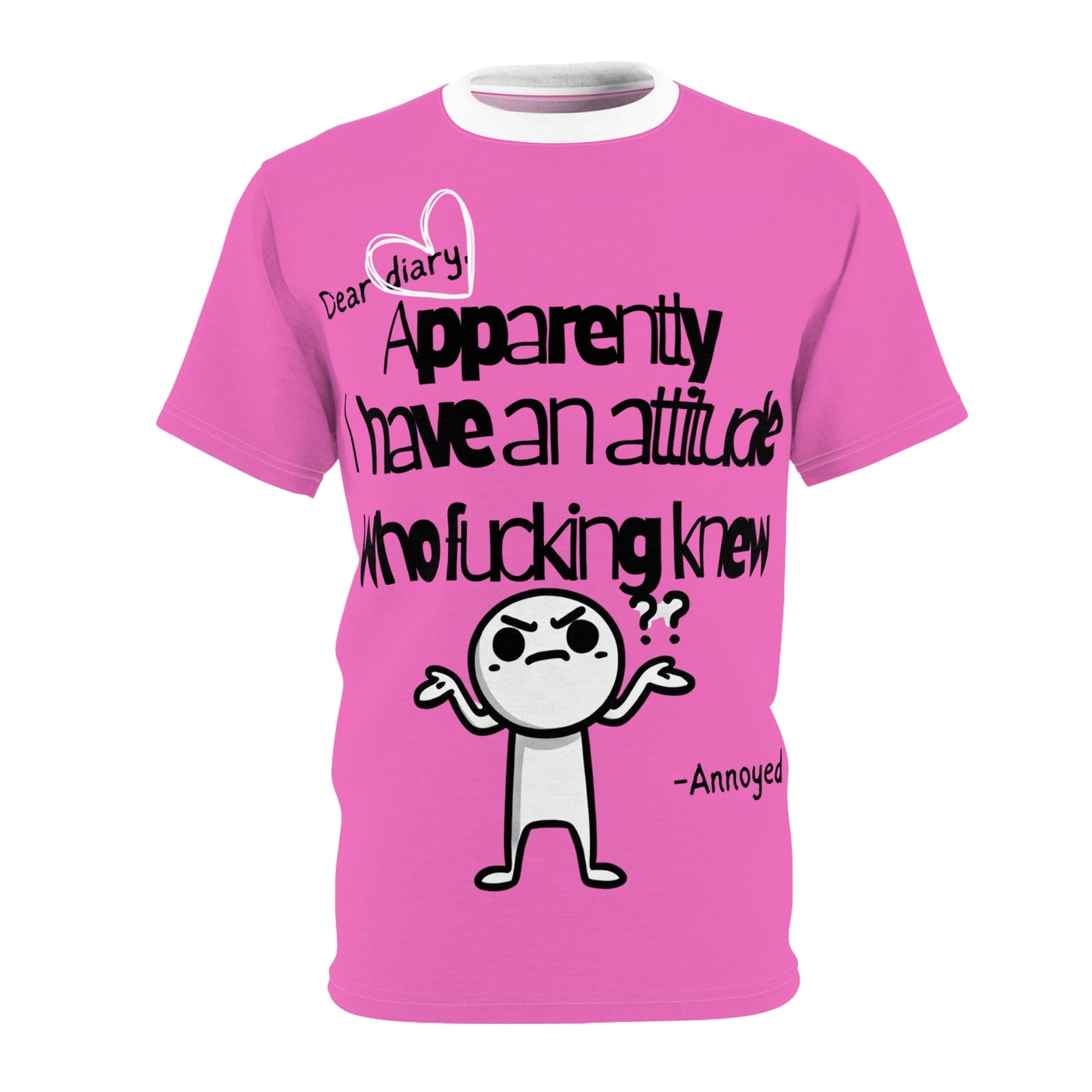 Unapologetically Annoyed Graphic Tee (AOP)