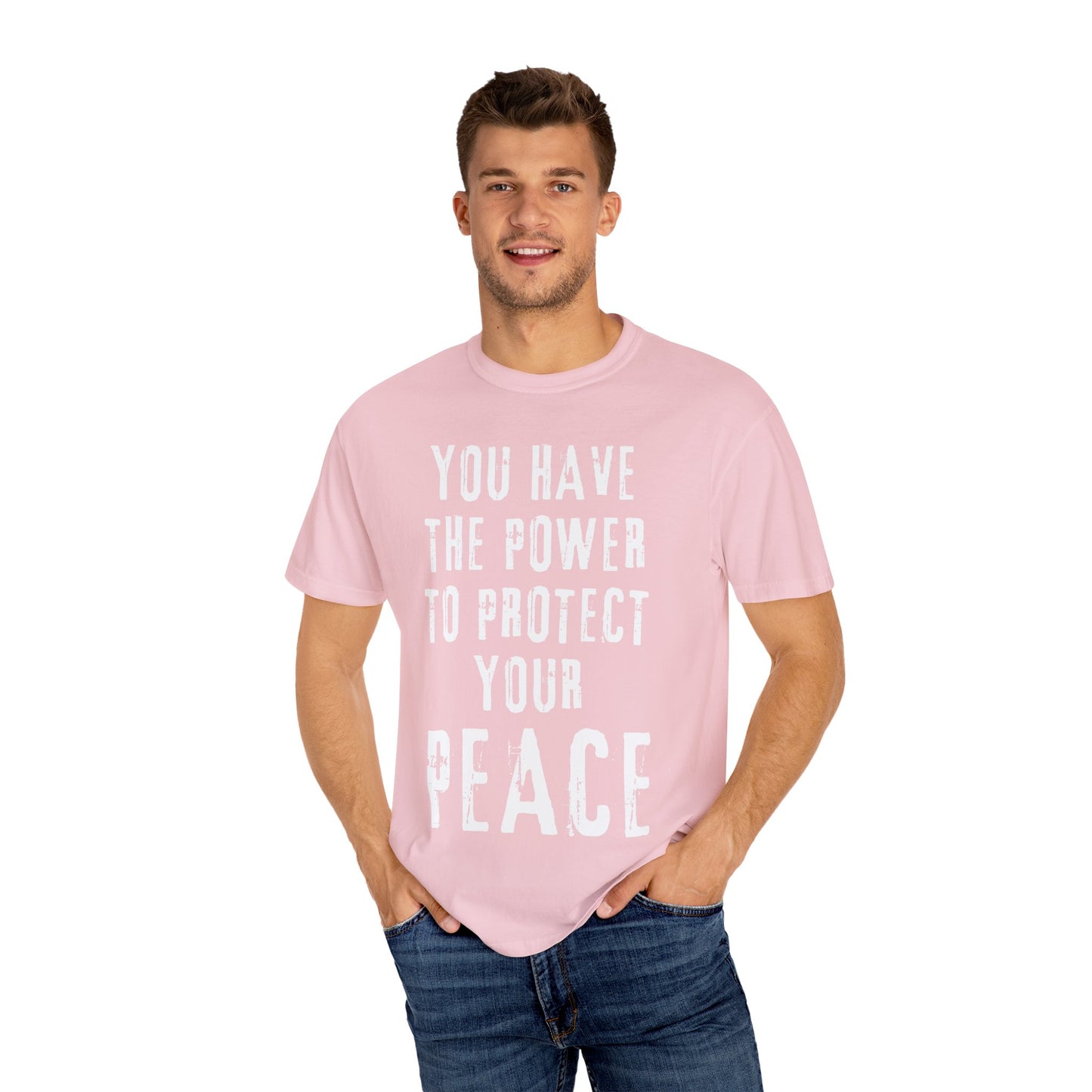 Empowered Peace Tee Unisex Garment-Dyed