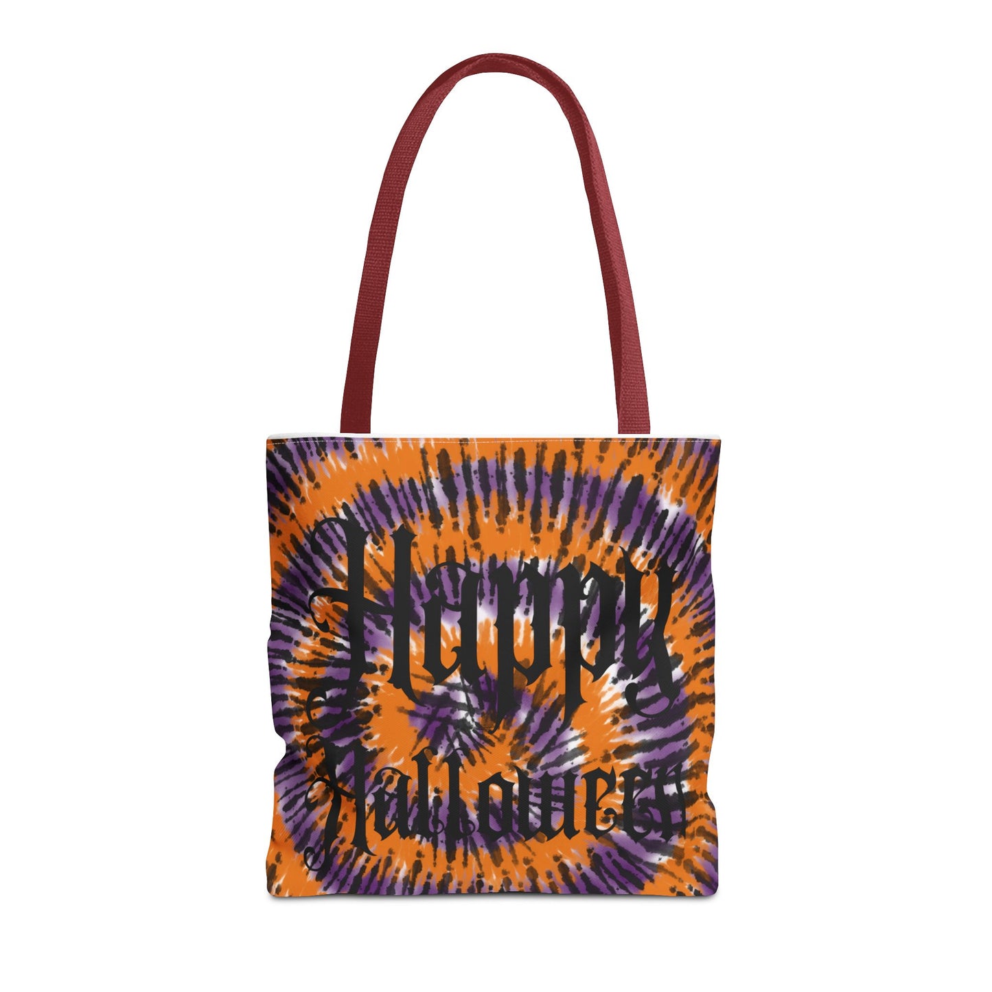 Happy Halloween Tie Dye Tote Bag