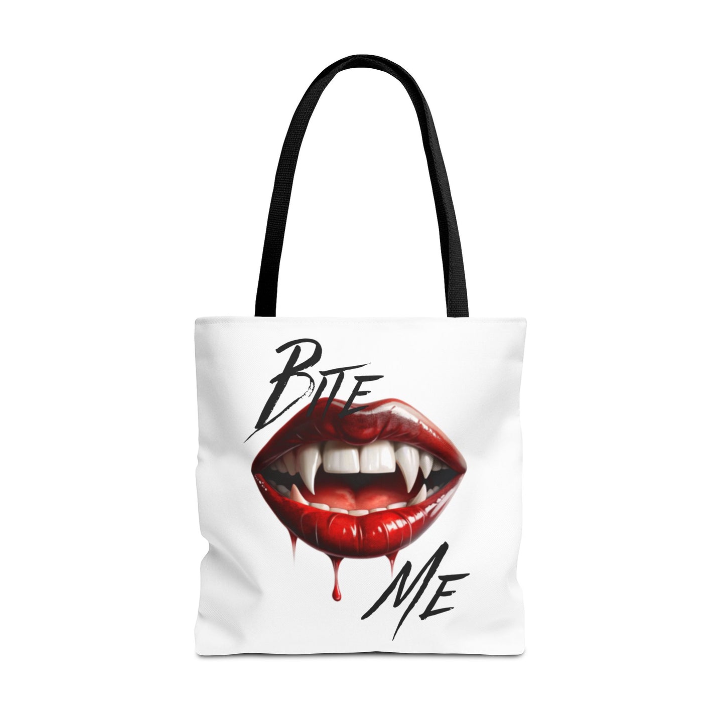 Bite Me Halloween Tote Bag