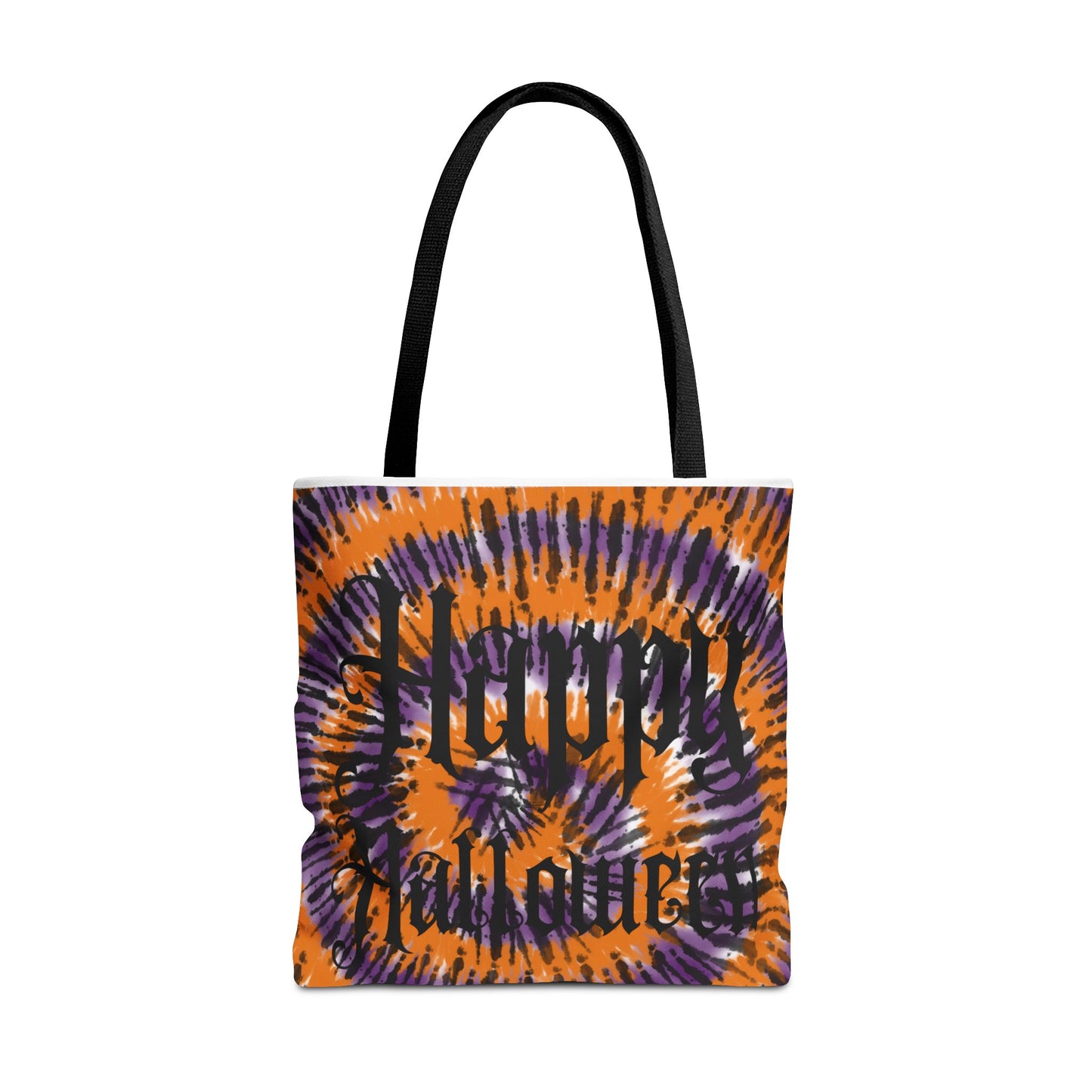 Happy Halloween Tie Dye Tote Bag