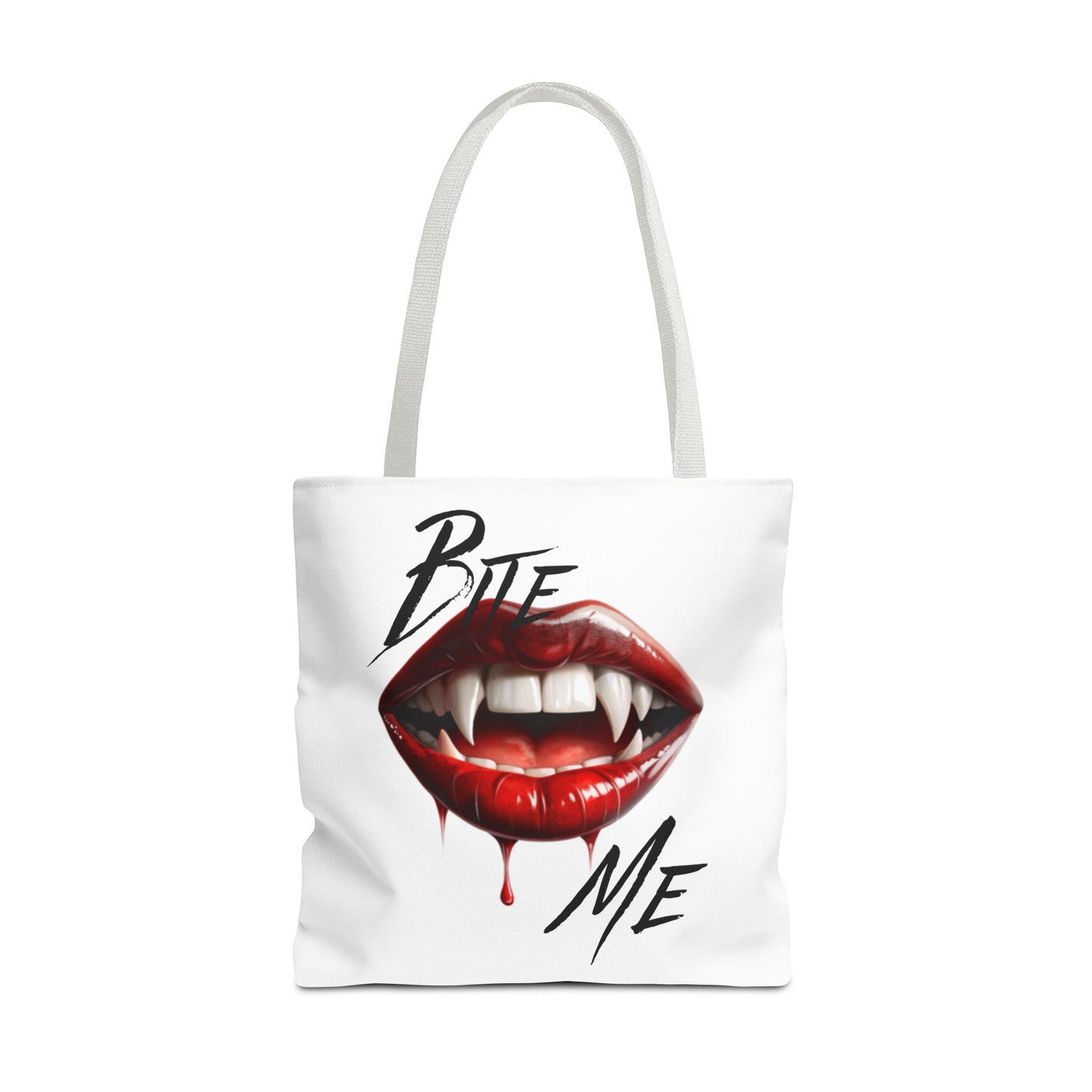 Bite Me Halloween Tote Bag