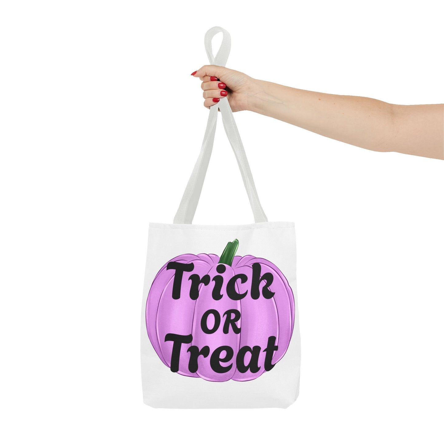 Purple Pumpkin Halloween Tote Bag