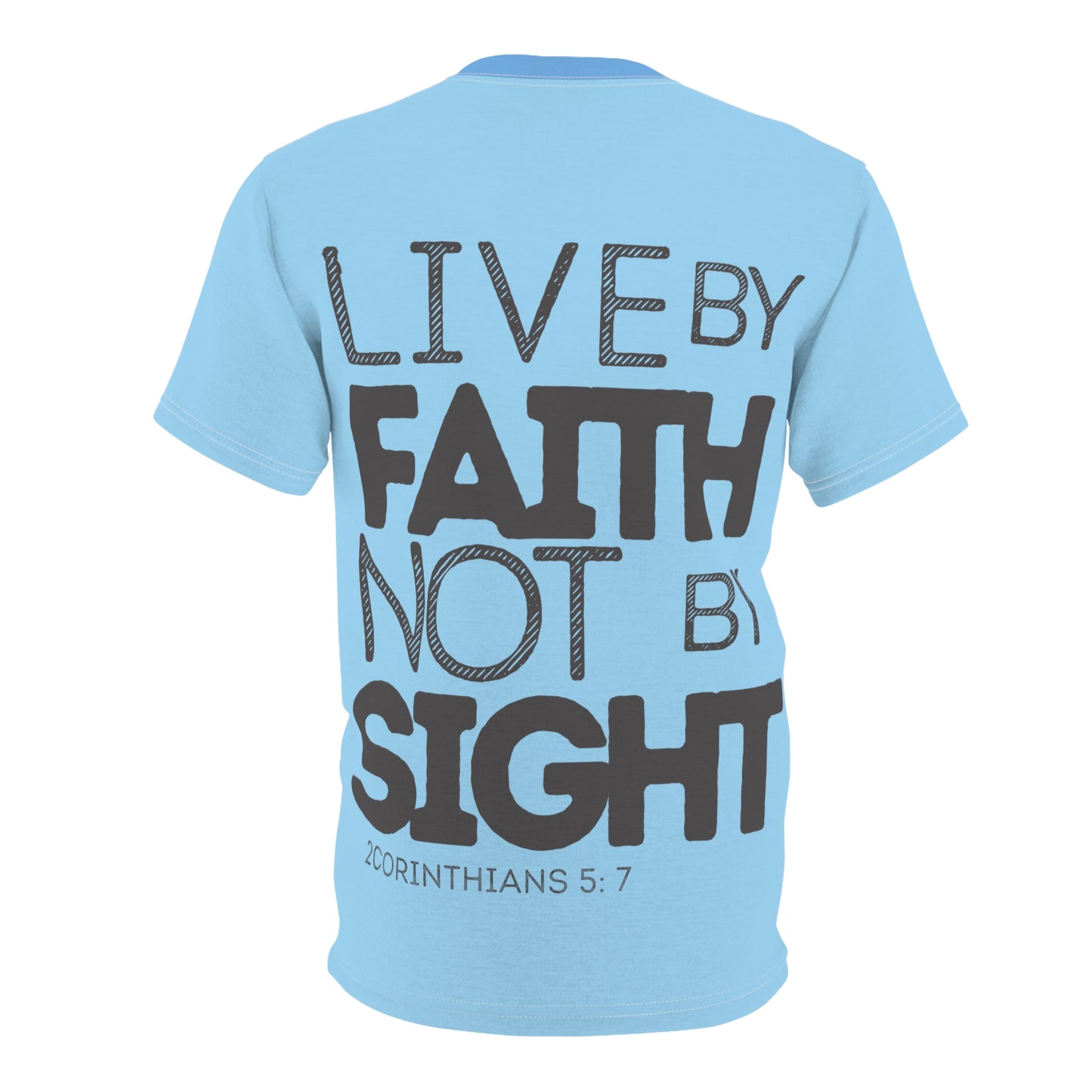 Faith vs Fear Unisex Tee (AOP)