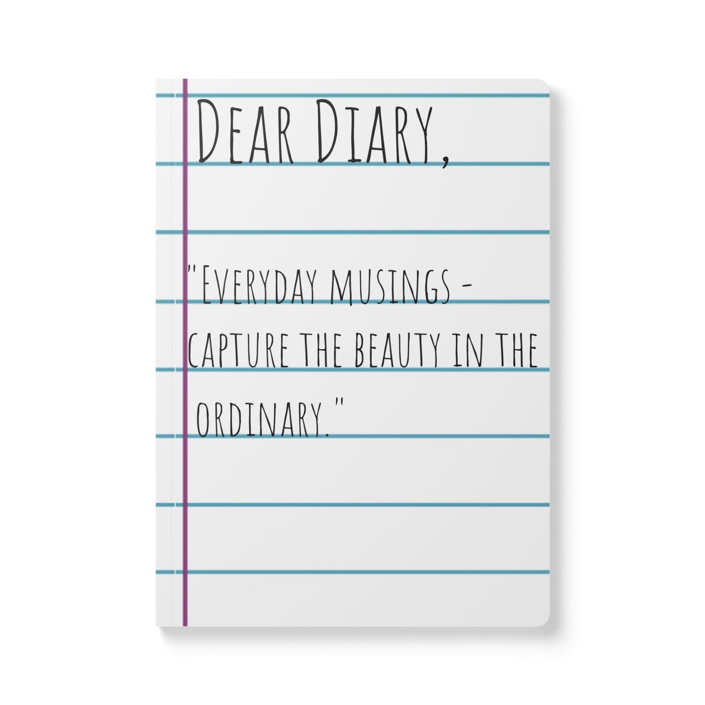 Everyday Wonders Diary - Softcover Journal - Lined Pages for Reflection and Creativity