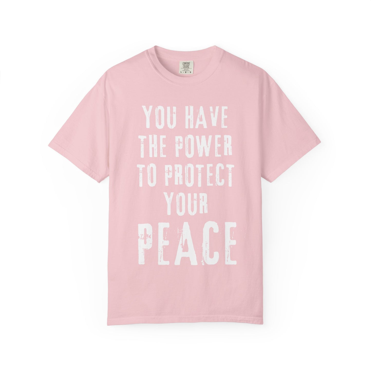 Empowered Peace Tee Unisex Garment-Dyed