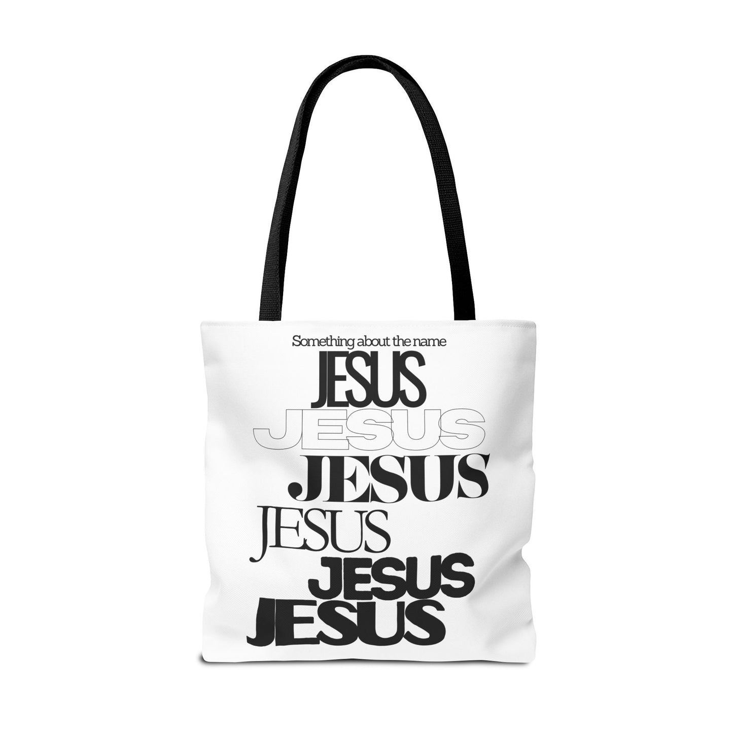 In His Name Book Tote (AOP)