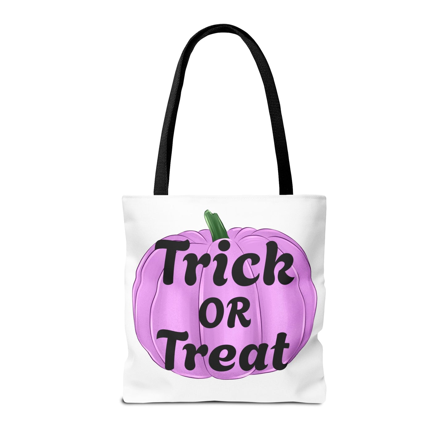 Purple Pumpkin Halloween Tote Bag