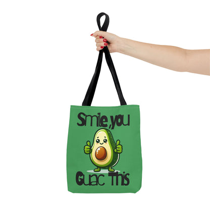 Smile & Guac Book Tote