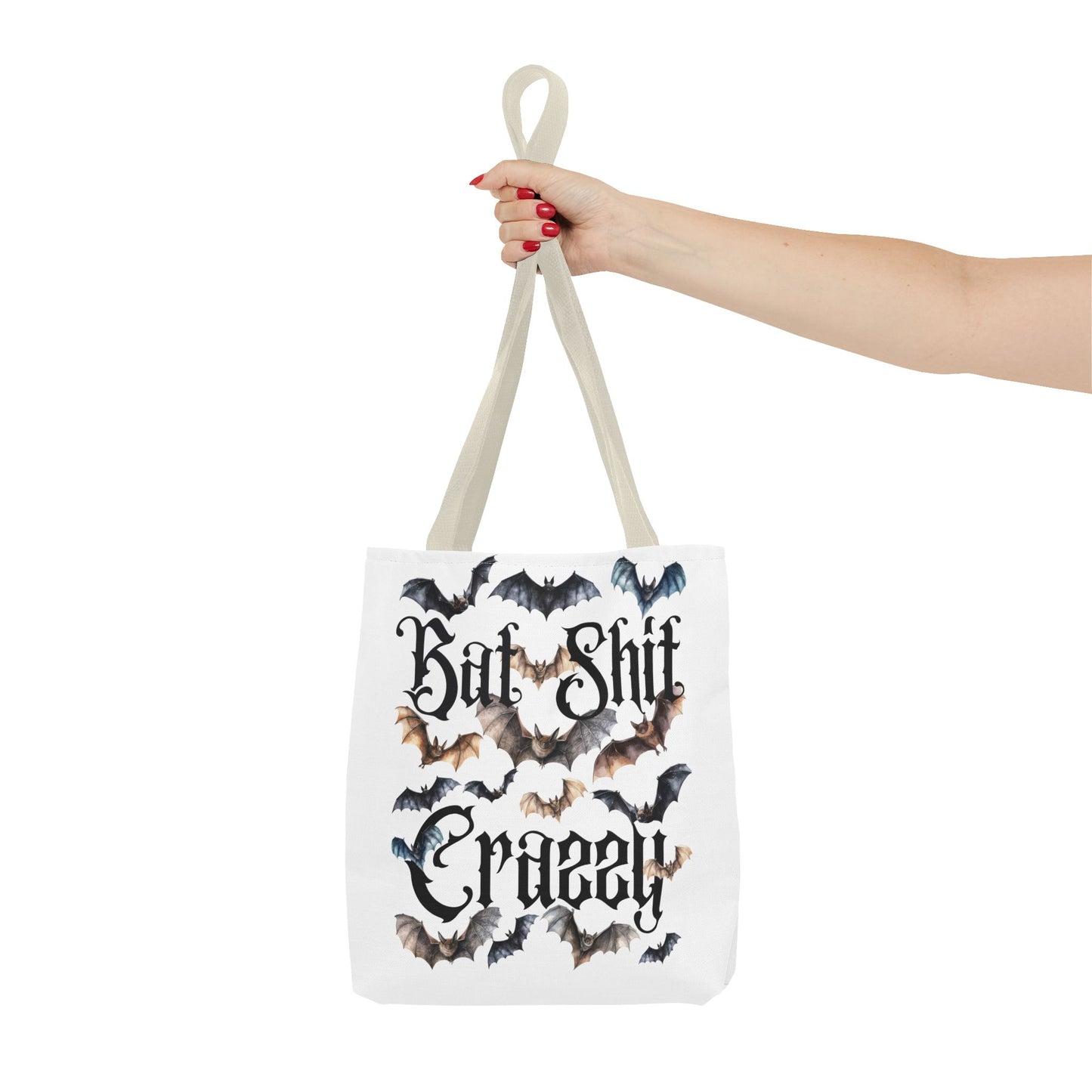 Bat Shit Crazy Halloween Tote Bag