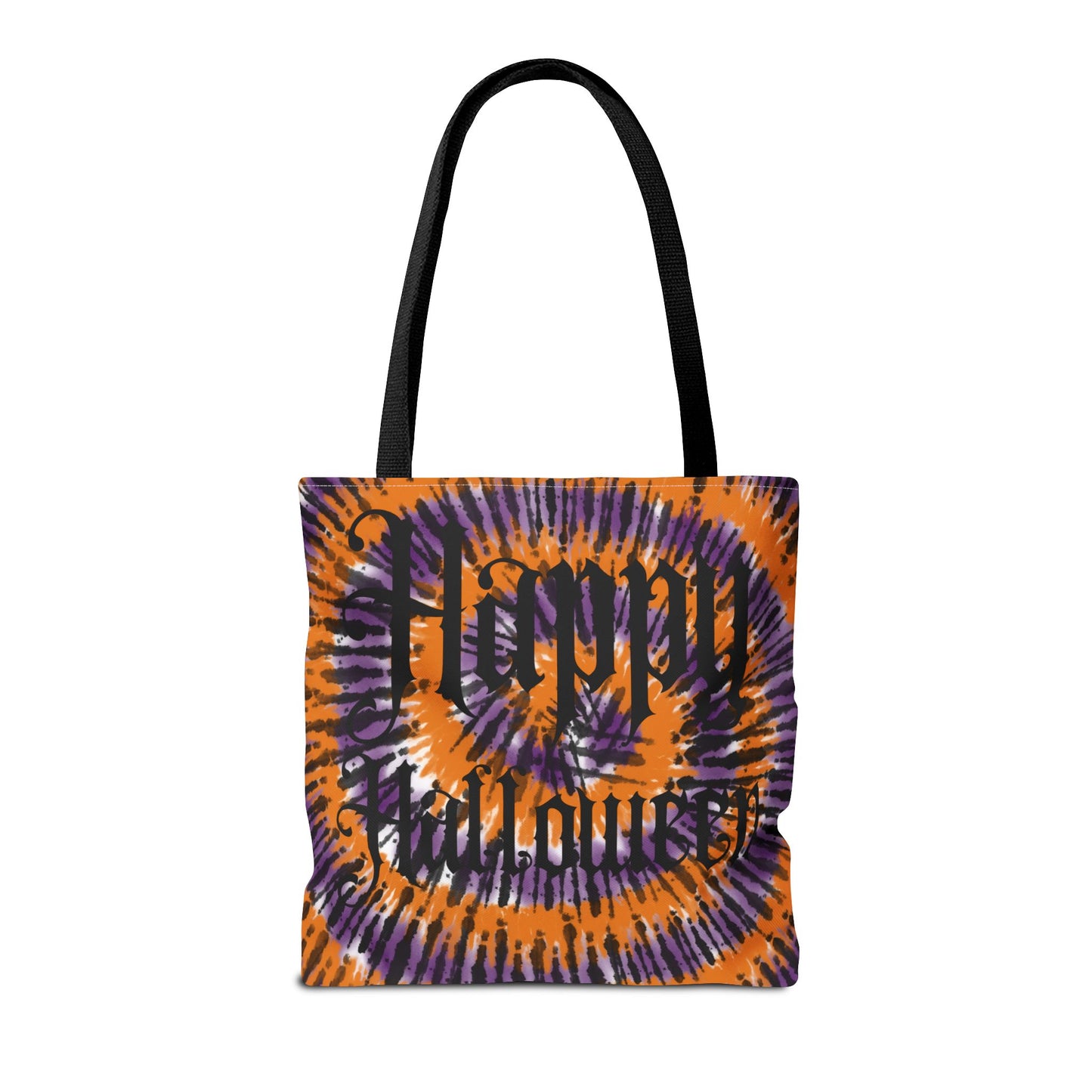 Happy Halloween Tie Dye Tote Bag
